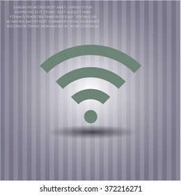 Wifi signal high quality icon