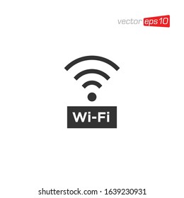 Wifi Signal Icon Design Vector