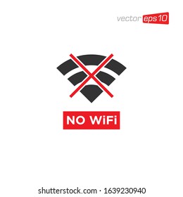 Wifi Signal Icon Design Vector