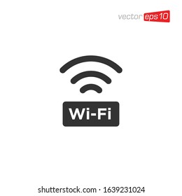 Wifi Signal Icon Design Vector