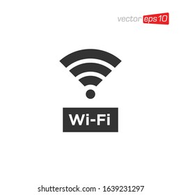 Wifi Signal Icon Design Vector