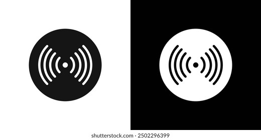 wifi signal icon logo set vector