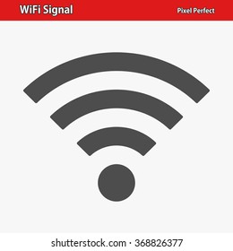 WiFi Signal Icon. Professional, pixel perfect icons optimized for both large and small resolutions. EPS 8 format.