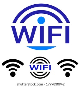 Wifi Signal Icon Simbol on white background