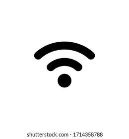 Wifi signal icon symbol illustration on white background