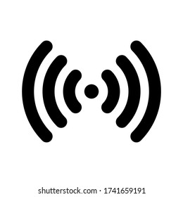 wifi signal icon symbol vector on white background
