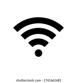 wifi signal icon symbol vector on white background