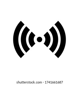 wifi signal icon symbol vector on white background