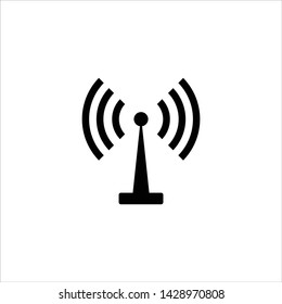 Wifi signal icon in trendy design style. Wifi signal vector icon modern and simple flat symbol for web site, mobile, logo, app, UI. Wifi signal icon vector illustration, EPS10.