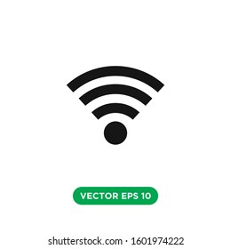 wifi signal icon vector concept design template