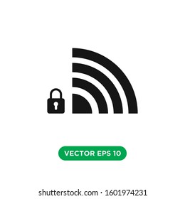 wifi signal icon vector concept design template