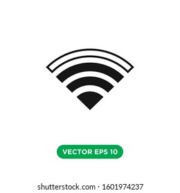 wifi signal icon vector concept design template
