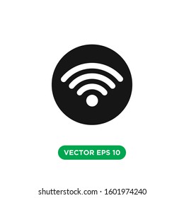 wifi signal icon vector concept design template
