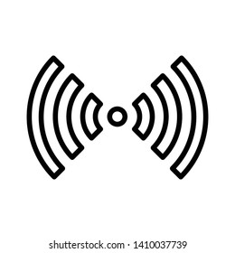 Wifi signal icon vector design template