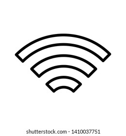 Wifi signal icon vector design template