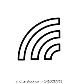 Wifi signal icon vector design template