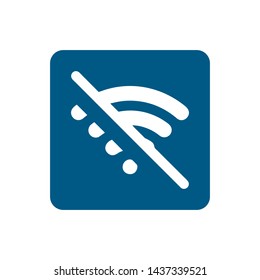 Wifi signal icon vector design template
