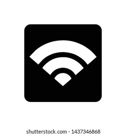 Wifi signal icon vector design template