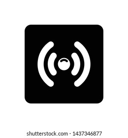 Wifi signal icon vector design template