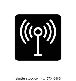 Wifi signal icon vector design template