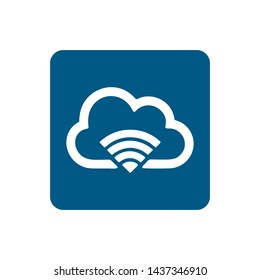 Wifi signal icon vector design template