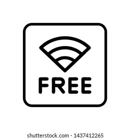 Wifi signal icon vector design template