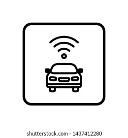 Wifi signal icon vector design template
