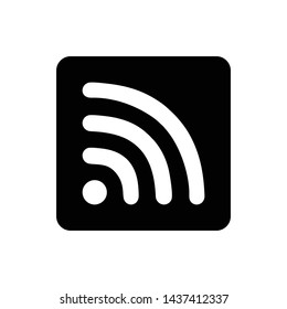 Wifi signal icon vector design template