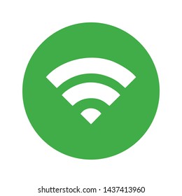 Wifi signal icon vector design template