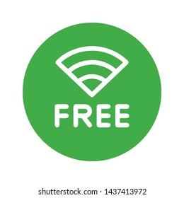 Wifi signal icon vector design template