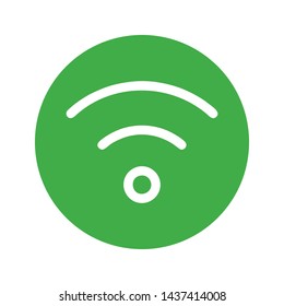 Wifi signal icon vector design template