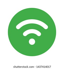 Wifi signal icon vector design template