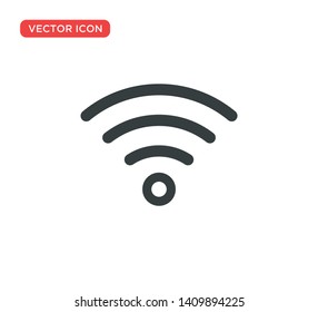 Wifi Signal Icon Vector Illustration Design