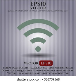Wifi signal icon vector illustration
