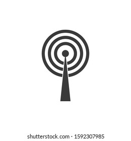 Wifi signal icon. Vector internet wireless symbol icon illustration