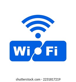 Wi-Fi signal Icon. Wireless internet concept. Wi-Fi  Icon vector. Network wifi business concept. Wireless and wifi icon