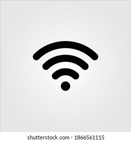
Wifi signal icon wireless symbol connection