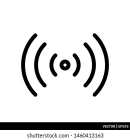 Wifi signal icon. wireless technology. vector illsutration. EPS 10