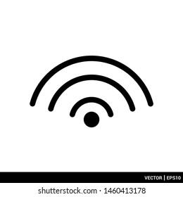 Wifi signal icon. wireless technology. vector illsutration. EPS 10