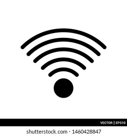 Wifi signal icon. wireless technology. vector illsutration. EPS 10