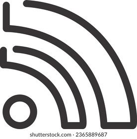 wifi signal icons flat vector green 