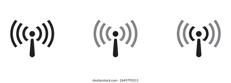  Wi-Fi signal indicates wireless network strength, showing connectivity quality for internet access on devices.