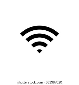 Wifi signal indicator high/full signal simple shape