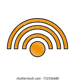 wifi signal internet connection web icon