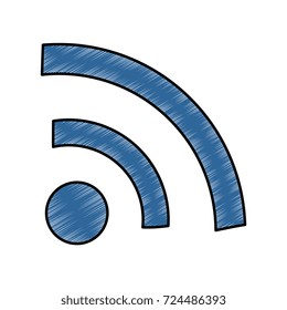 wifi signal isolated icon