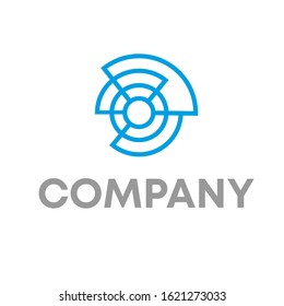 wifi signal logo design vector template sign