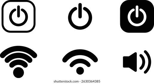 wi-fi, signal, router, antenna, wireless, communication, network, technology icon vector. web icon set vector