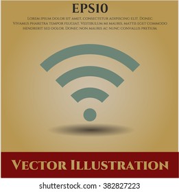 Wifi signal symbol