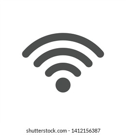 Wifi Signal Symbol Icon Vector Illustration - Vector
