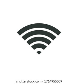 wifi signal symbol icon, vector illustration